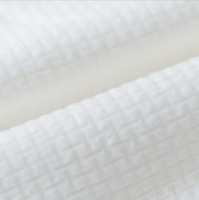 EF Grain 130 Gsm Bernapas Non Woven Printed Fabric Cotton Mesh Handuk