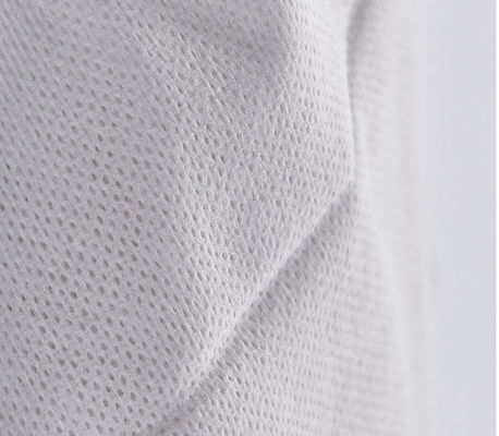 50g Putih 100% Viscose Spunlace Tisu Katun Nonwoven Mesh, Handuk Wajah, Tisu Basah