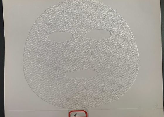 35g Spunlace Nonwoven Tencel Austria &amp; Serat Selulosa Asetat W Butir Masker Kecantikan Wajah