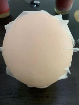 28g Tencel Dan Serat Bambu Spunlace Kain Nonwoven Untuk Masker Kecantikan Wajah, Masker Mata