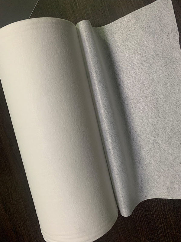 33g Tencel Austria Dan Janpan Cupro Spunlace Kain Nonwoven Roll Untuk Masker Kecantikan Wajah, Masker Mata