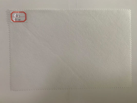 50g White Viscose Dan Polyester Spunlace Nonwoven Fabric Untuk Tisu Katun, Bantalan, Tisu Basah